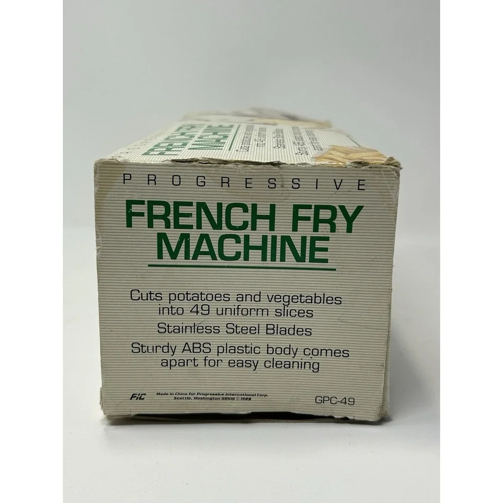 French Fry Machine 49 Cuts Uniform Slices Stainless‎ Steel Blades Progressive